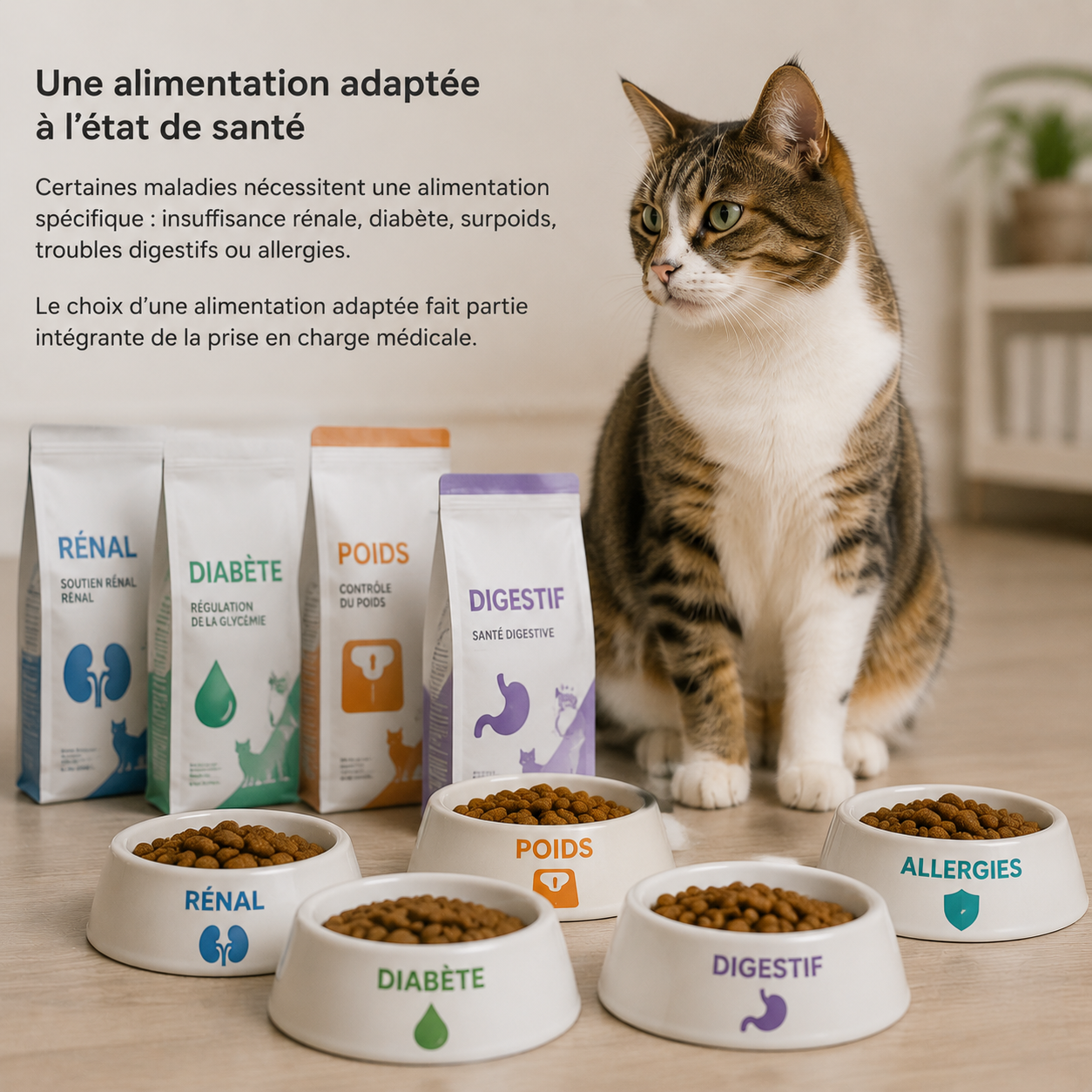 Conseils nutritionnels pour chat