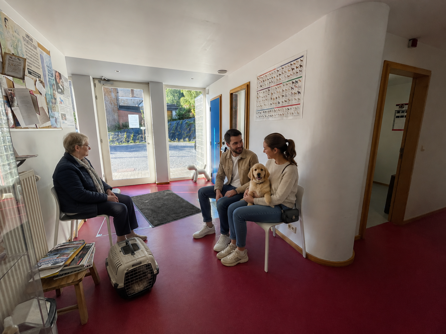 Accueil de la Clinique vétérinaire Ben-Ahin